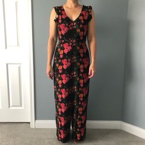 Tracy Reese Floral Jumpsuit